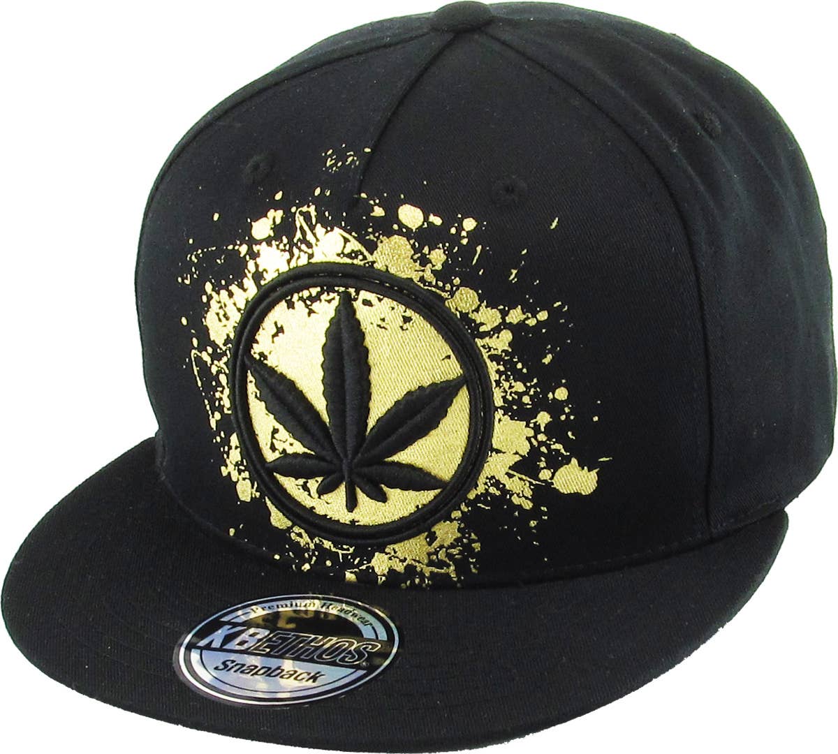 MARIJUANA LEAF SNAPBACK