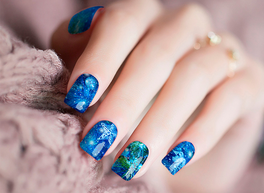 Midnight Sky Nail Wraps