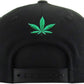 MARIJUANA LEAF SNAPBACK