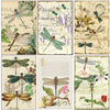 Vintage Dragonflies Mini Matchbox
