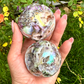 5-7 Pcs Aura Sphalerite Sphere Crystal Ball healing energy 