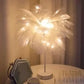 Led feather Table light