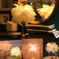 Led feather Table light