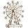 3D wooden Ferris Wheel Puzzle