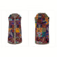 Color Block Hooded Fleece Lined Vest For Outdoor Layering