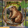 Groundhog suncatcher