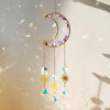 Crystal Half moon sun catcher