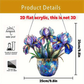 Iris Suncatcher