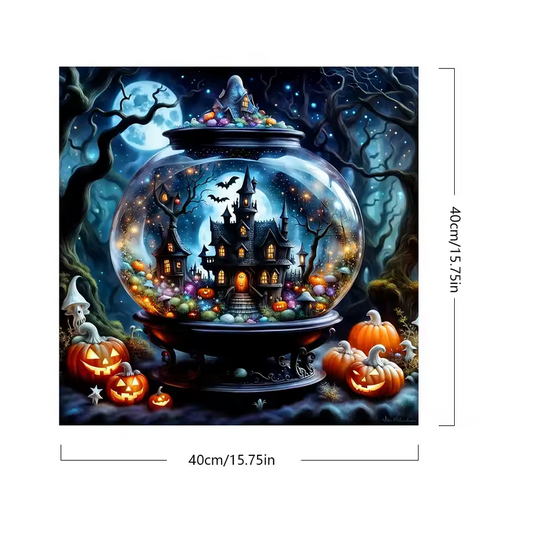 Halloween canvas Paint by numbers