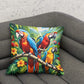 Tropical Parrot Throw Pillow Covers 18x18 Inches Decor