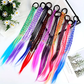 Ponytail colorful