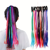 Ponytail colorful